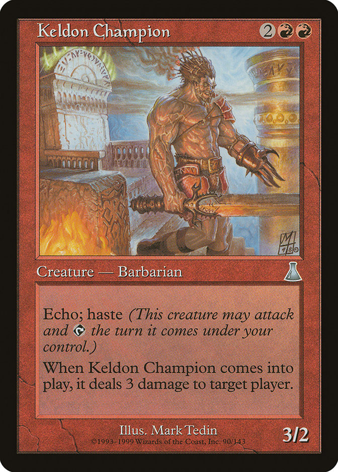 Keldon Champion [Urza's Destiny] | Pandora's Boox