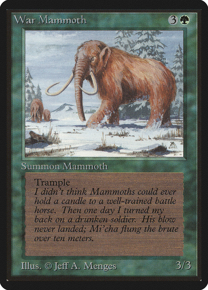 War Mammoth [Beta Edition] | Pandora's Boox