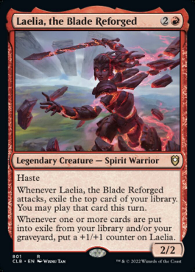 Laelia, the Blade Reforged [Commander Legends: Battle for Baldur's Gate] | Pandora's Boox