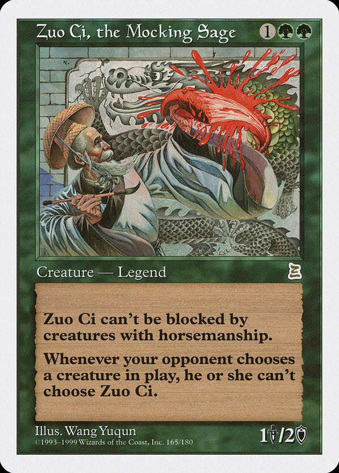 Zuo Ci, the Mocking Sage [Portal Three Kingdoms] | Pandora's Boox