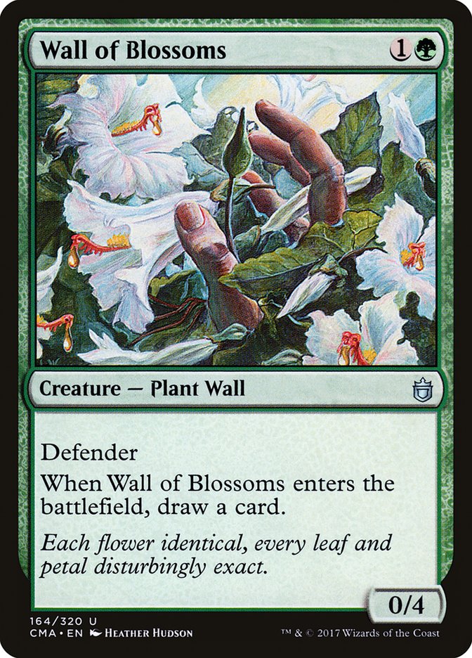 Wall of Blossoms [Commander Anthology] | Pandora's Boox