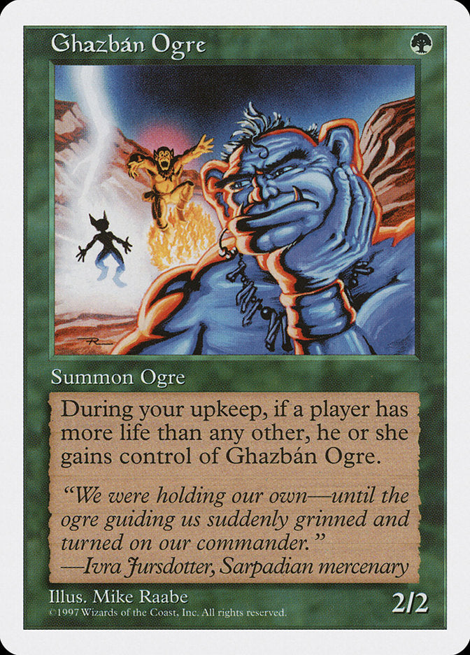 Ghazban Ogre [Fifth Edition] | Pandora's Boox