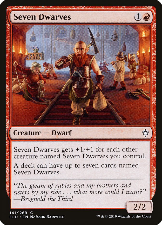Seven Dwarves [Throne of Eldraine] | Pandora's Boox