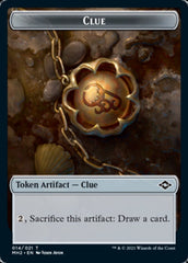 Clue (14) // Zombie Army Double-Sided Token [Modern Horizons 2 Tokens] | Pandora's Boox