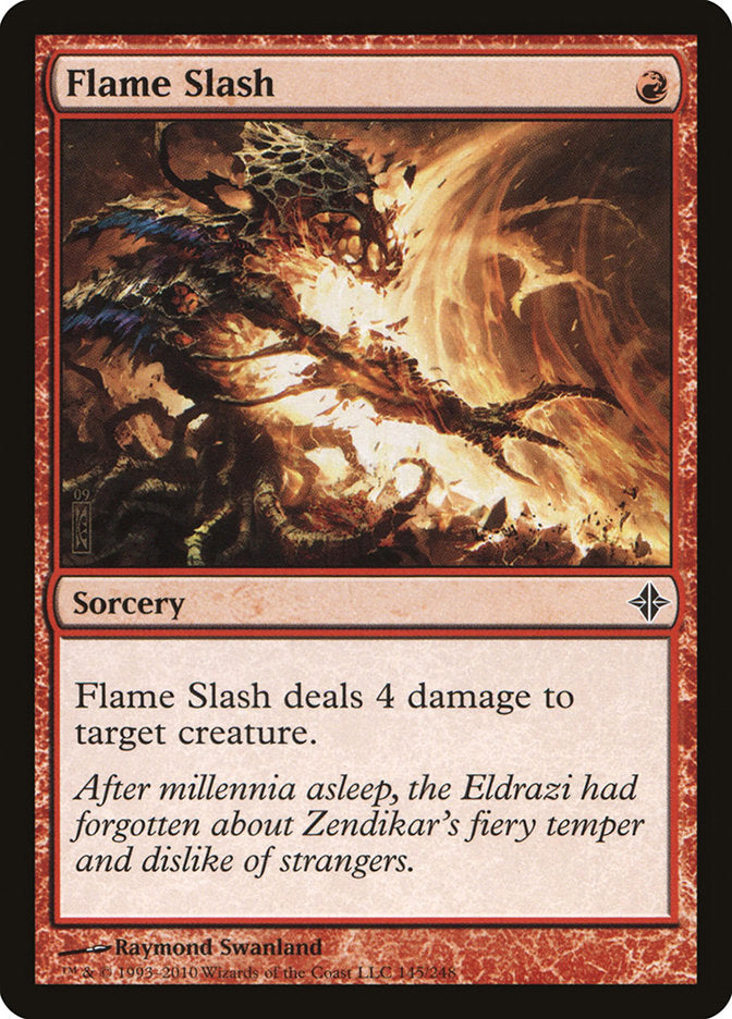 Flame Slash [Rise of the Eldrazi] | Pandora's Boox