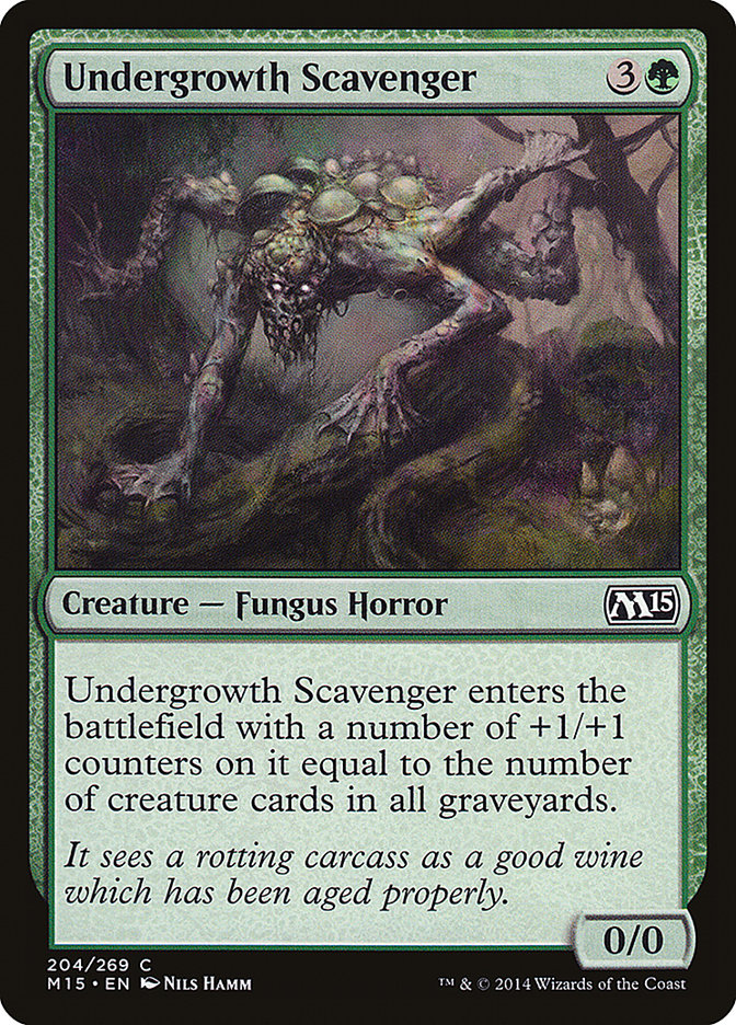 Undergrowth Scavenger [Magic 2015] | Pandora's Boox