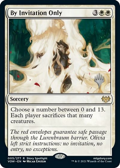 By Invitation Only (Promo Pack) [Innistrad: Crimson Vow Promos] | Pandora's Boox