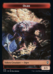 Boar // Ogre Double-Sided Token [Commander Legends: Battle for Baldur's Gate Tokens] | Pandora's Boox
