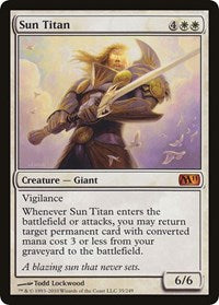 Sun Titan (M11) [Oversize Cards] | Pandora's Boox