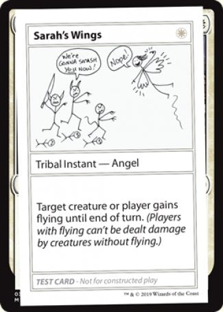 Sarah's Wings (2021 Edition) [Mystery Booster Playtest Cards] | Pandora's Boox