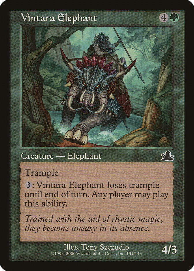 Vintara Elephant [Prophecy] | Pandora's Boox