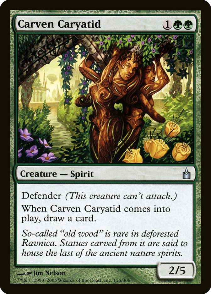 Carven Caryatid [Ravnica: City of Guilds] | Pandora's Boox