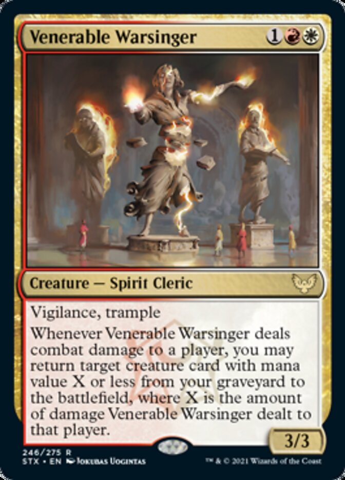 Venerable Warsinger [Strixhaven: School of Mages] | Pandora's Boox