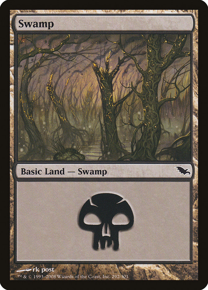 Swamp (292) [Shadowmoor] | Pandora's Boox