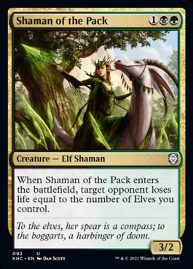 Shaman of the Pack [Kaldheim Commander] | Pandora's Boox