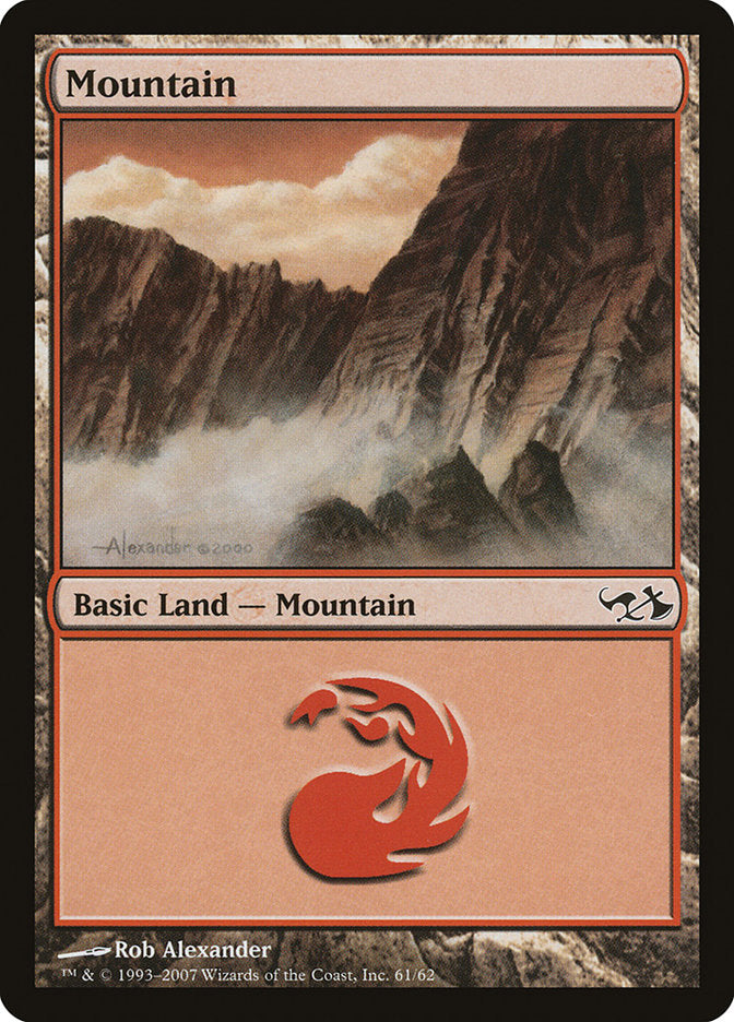 Mountain (61) [Duel Decks: Elves vs. Goblins] | Pandora's Boox