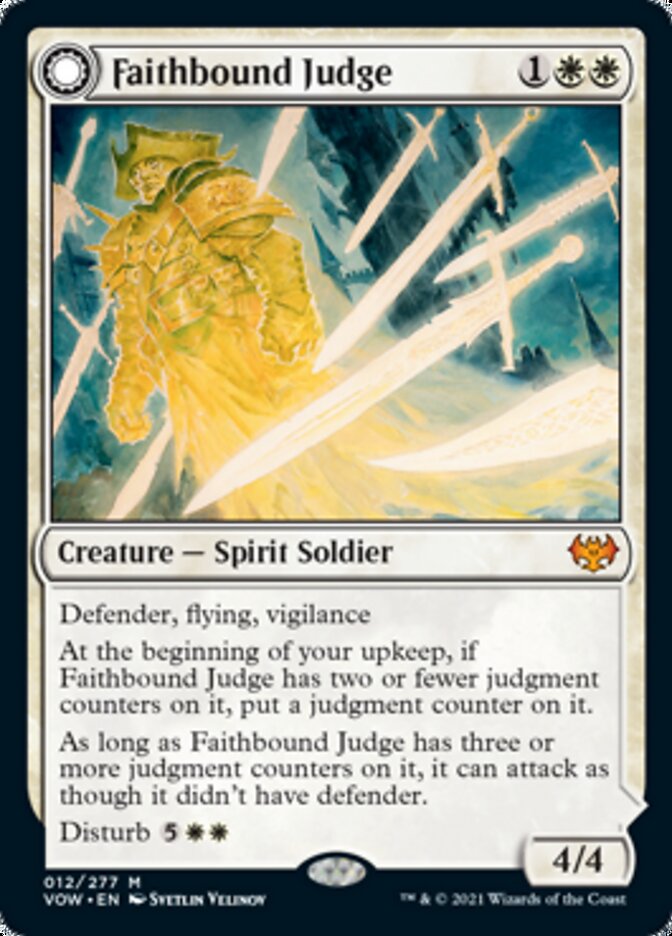 Faithbound Judge // Sinner's Judgment [Innistrad: Crimson Vow] | Pandora's Boox