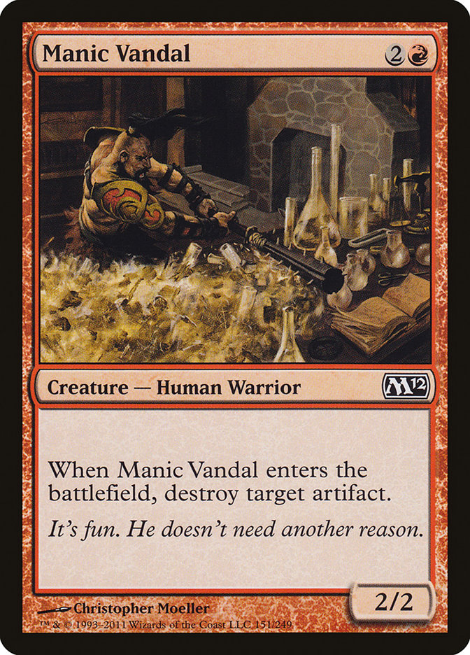 Manic Vandal [Magic 2012] | Pandora's Boox