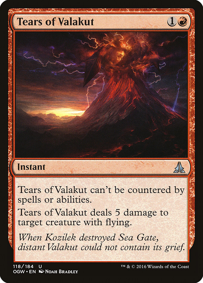 Tears of Valakut [Oath of the Gatewatch] | Pandora's Boox
