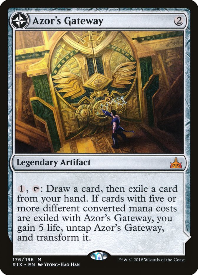 Azor's Gateway // Sanctum of the Sun [Rivals of Ixalan] | Pandora's Boox