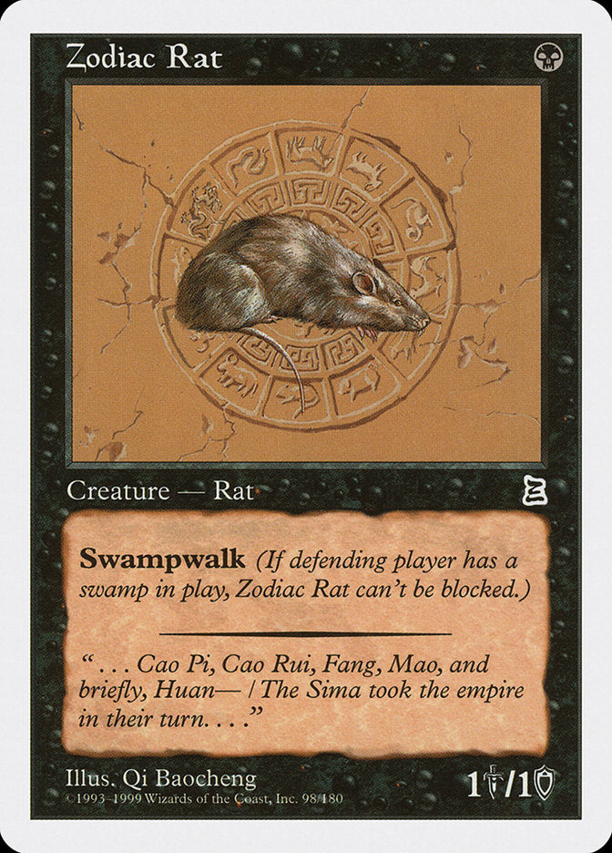 Zodiac Rat [Portal Three Kingdoms] | Pandora's Boox