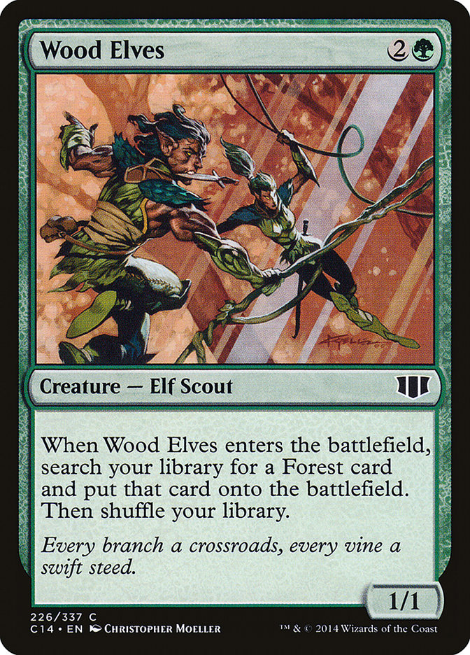 Wood Elves [Commander 2014] | Pandora's Boox