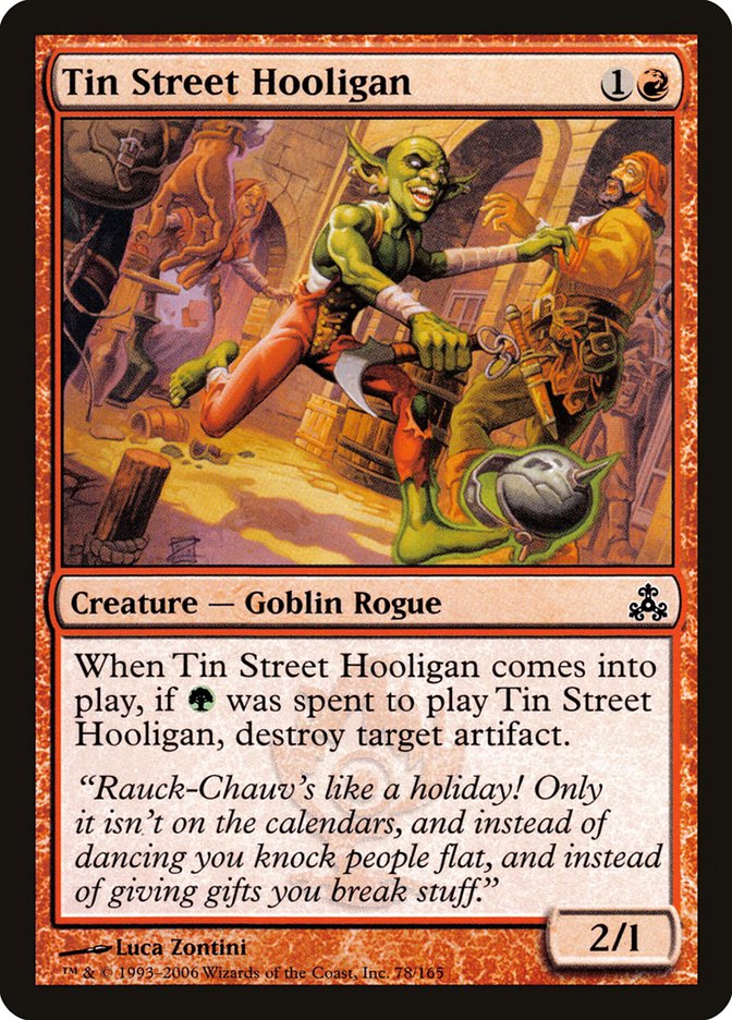 Tin Street Hooligan [Guildpact] | Pandora's Boox