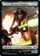 Necron Warrior // Insect Double-Sided (Surge Foil) [Warhammer 40,000 Tokens] | Pandora's Boox