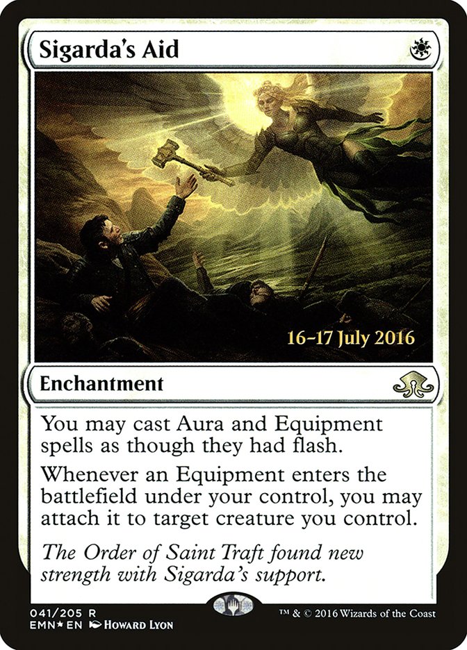 Sigarda's Aid [Eldritch Moon Prerelease Promos] | Pandora's Boox