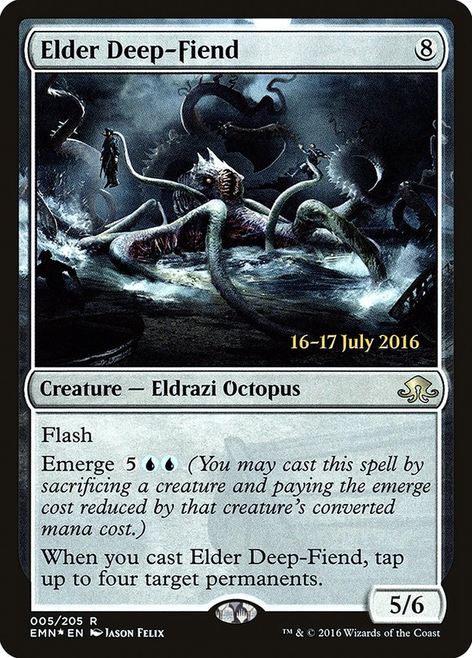 Elder Deep-Fiend [Eldritch Moon Prerelease Promos] | Pandora's Boox