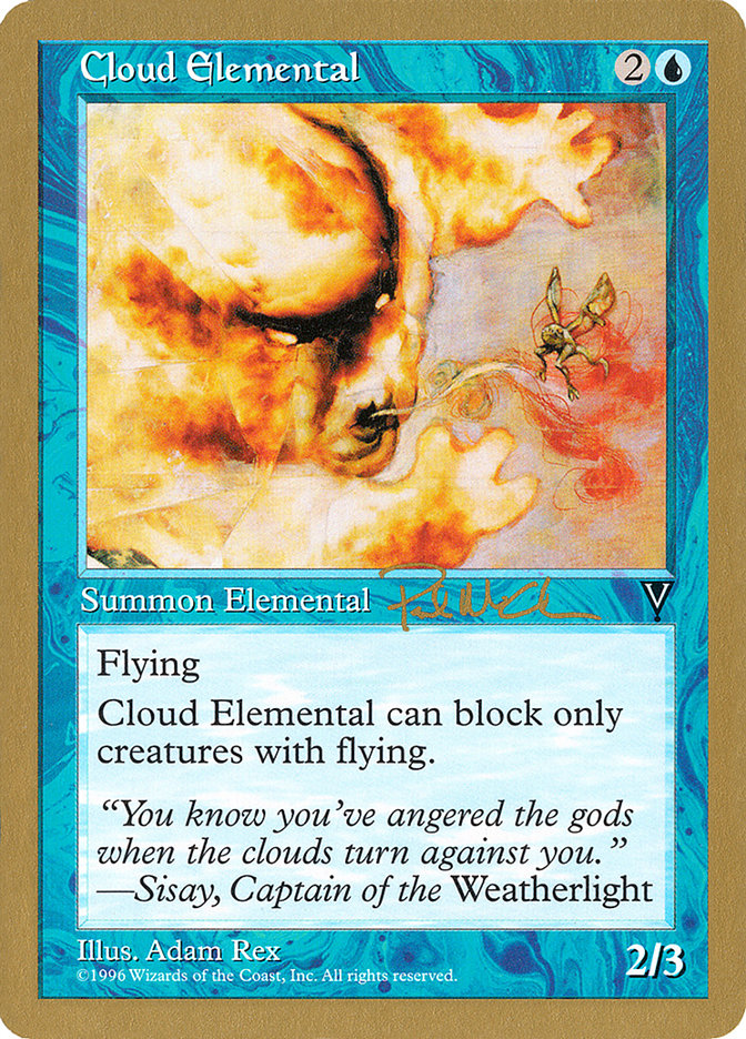 Cloud Elemental (Paul McCabe) [World Championship Decks 1997] | Pandora's Boox
