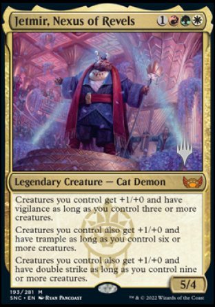 Jetmir, Nexus of Revels (Promo Pack) [Streets of New Capenna Promos] | Pandora's Boox