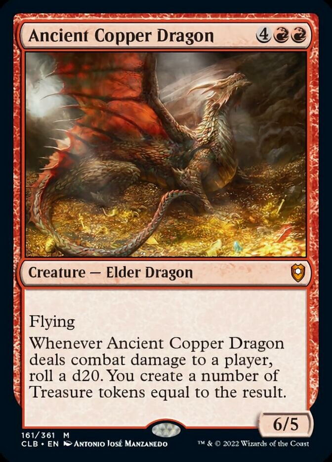 Ancient Copper Dragon [Commander Legends: Battle for Baldur's Gate] | Pandora's Boox
