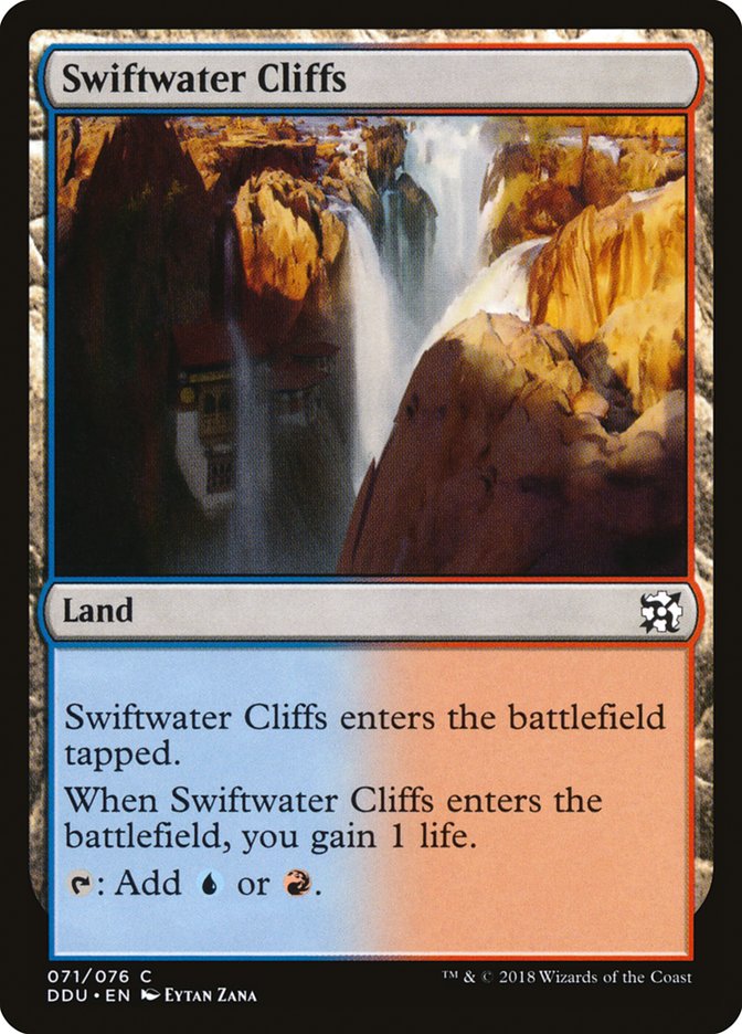 Swiftwater Cliffs [Duel Decks: Elves vs. Inventors] | Pandora's Boox