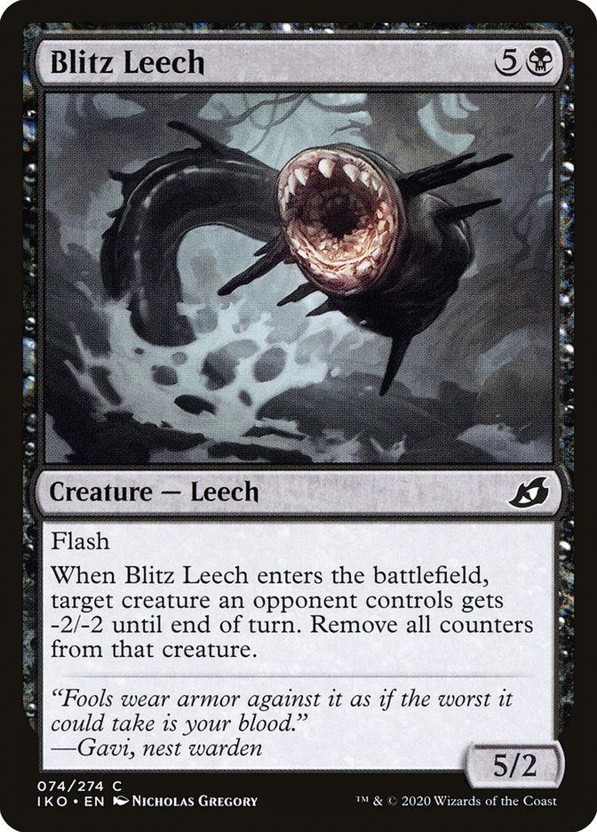 Blitz Leech [Ikoria: Lair of Behemoths] | Pandora's Boox