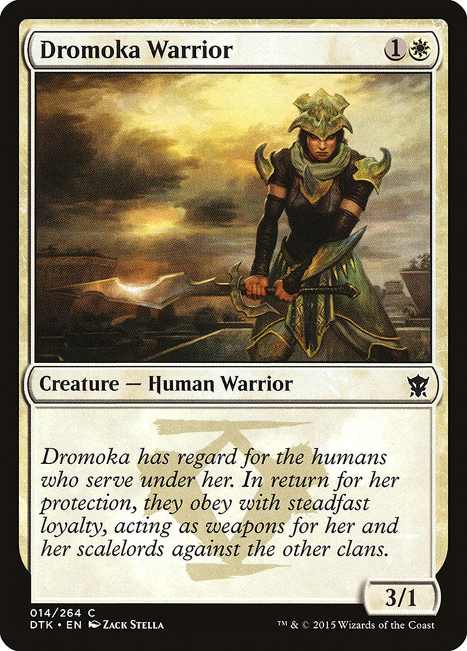Dromoka Warrior [Dragons of Tarkir] | Pandora's Boox