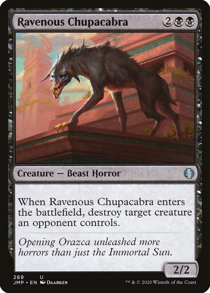 Ravenous Chupacabra [Jumpstart] | Pandora's Boox