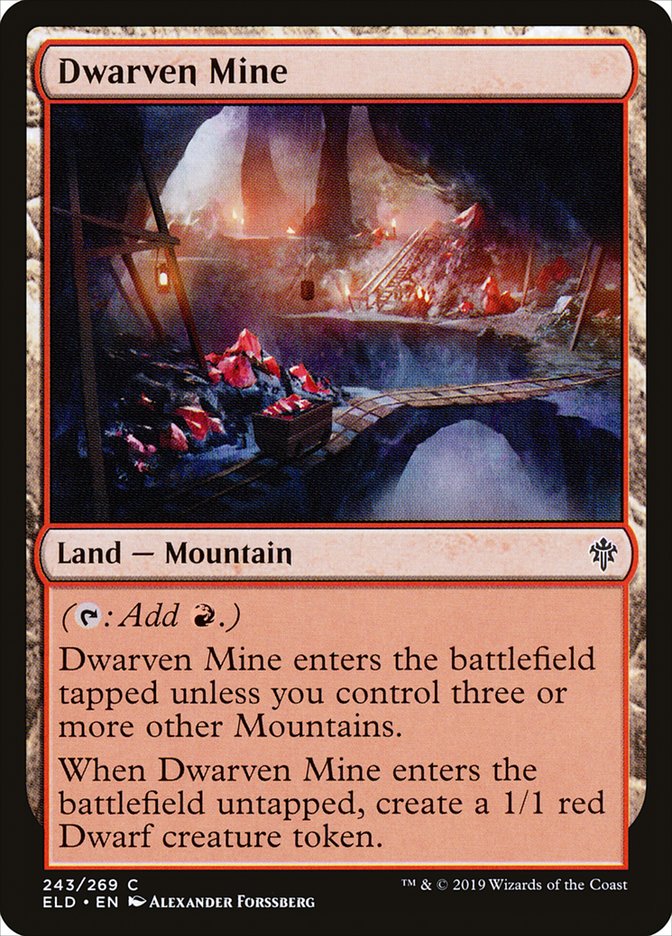 Dwarven Mine [Throne of Eldraine] | Pandora's Boox
