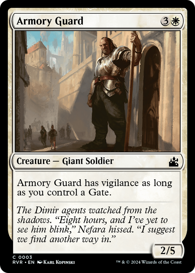 Armory Guard [Ravnica Remastered] | Pandora's Boox