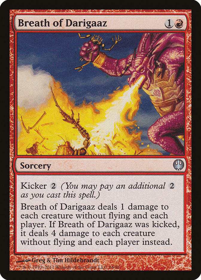 Breath of Darigaaz [Duel Decks: Knights vs. Dragons] | Pandora's Boox