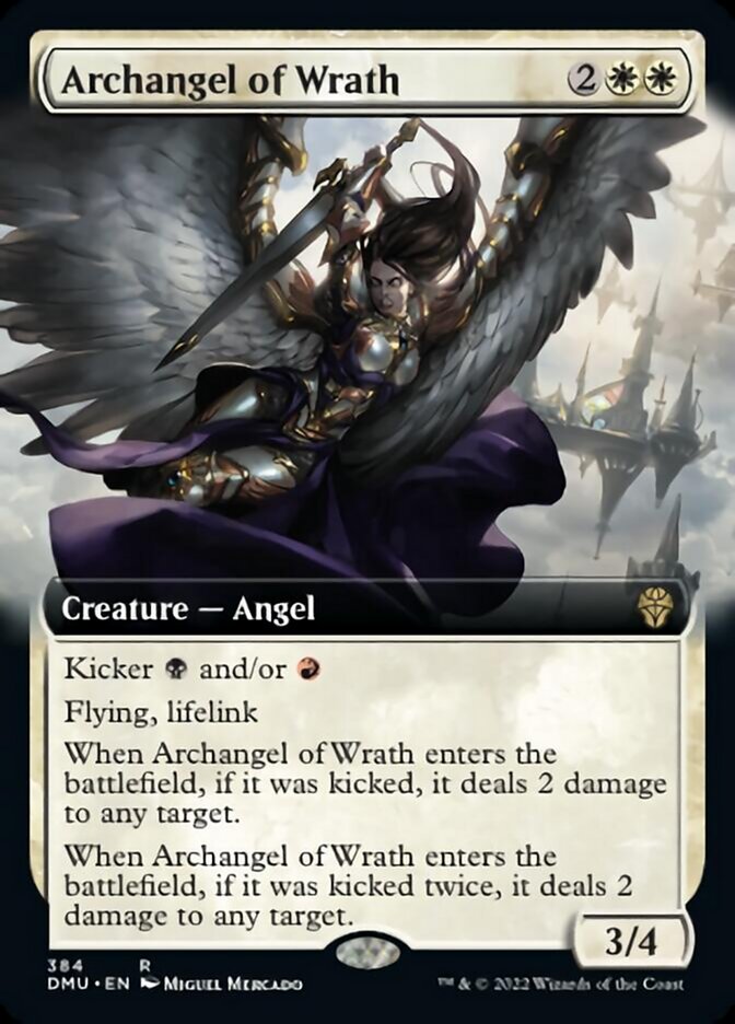 Archangel of Wrath (Extended Art) [Dominaria United] | Pandora's Boox
