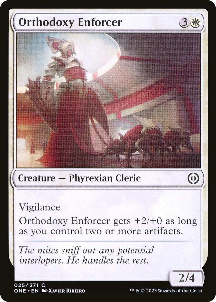 Orthodoxy Enforcer [Phyrexia: All Will Be One] | Pandora's Boox