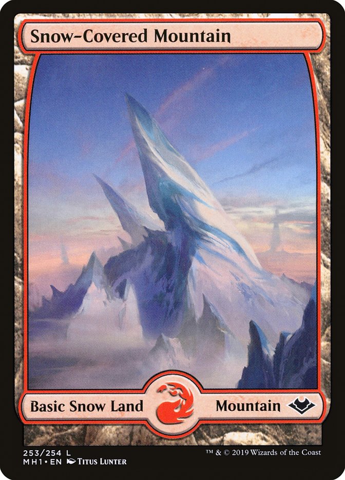 Snow-Covered Mountain [Modern Horizons] | Pandora's Boox