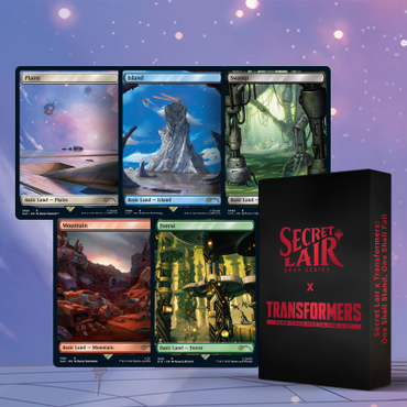Secret Lair X: Transformers: One Shall Stand, One Shall Fall