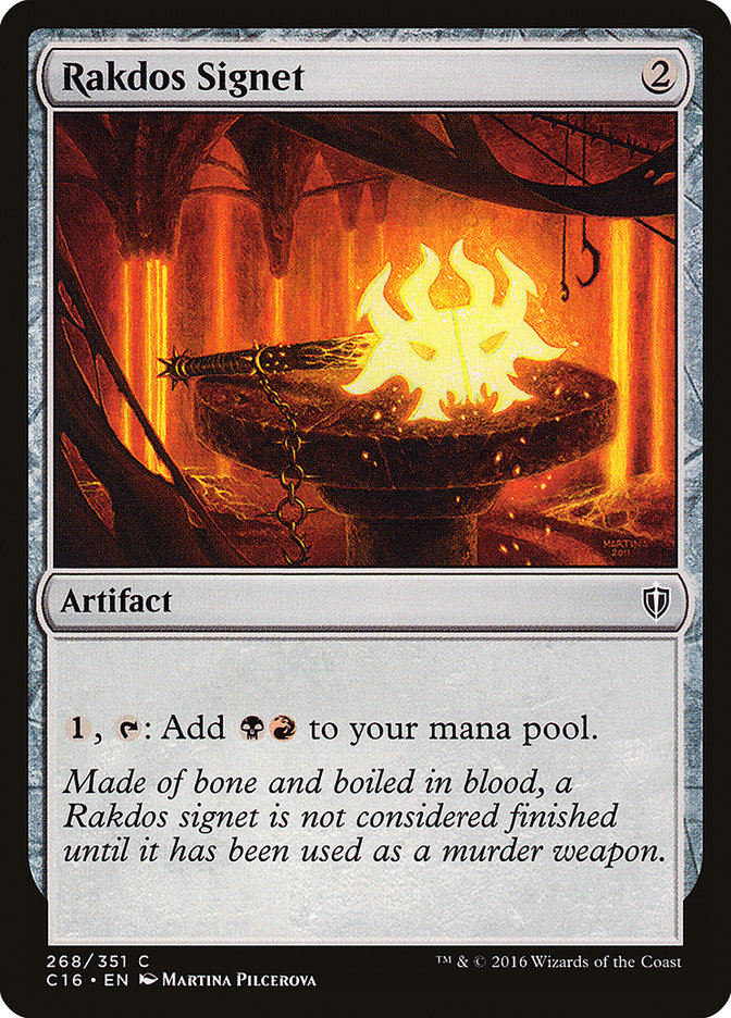 Rakdos Signet [Commander 2016] | Pandora's Boox
