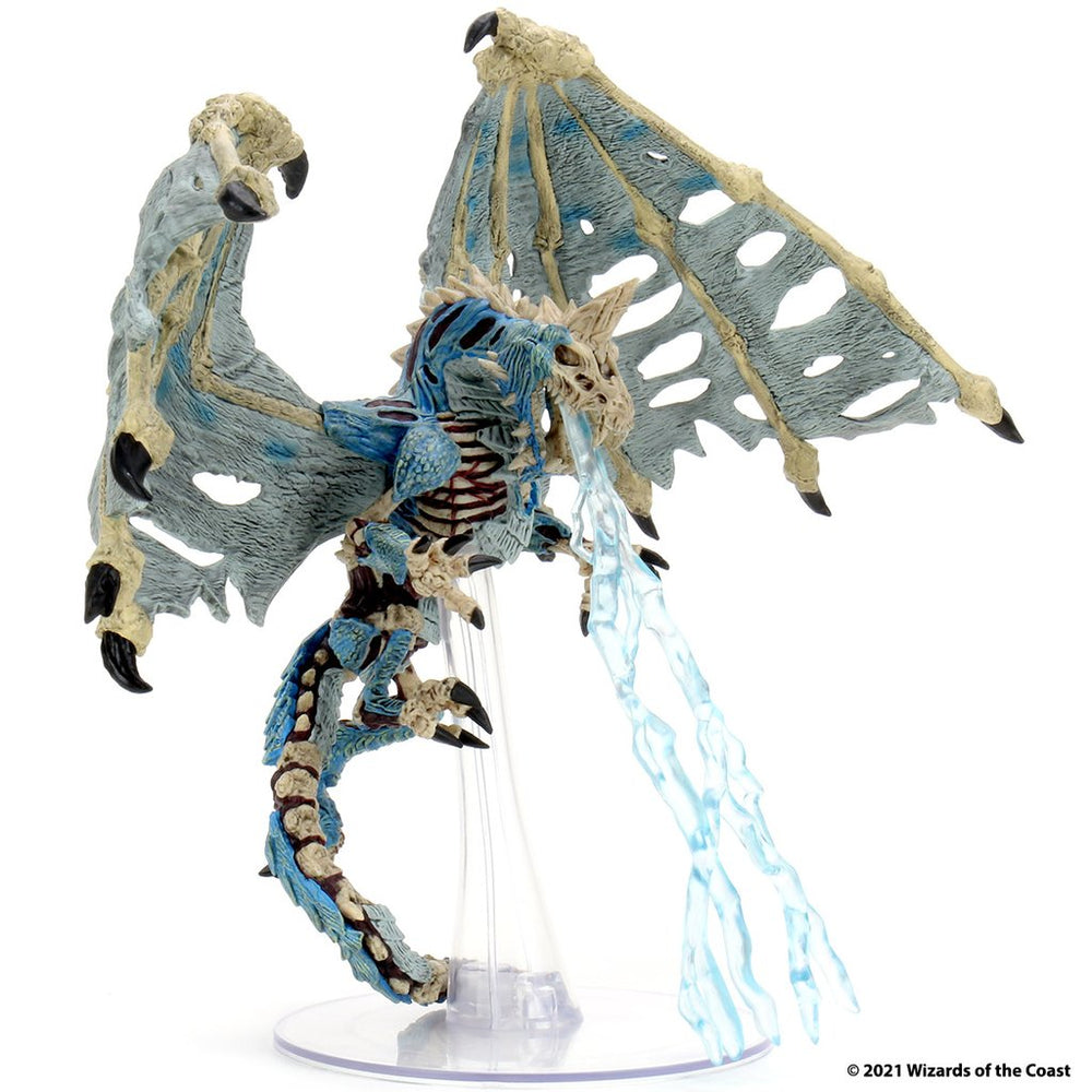 D&D Icons Boneyard Series: Adult Blue Dracolich Premium Set