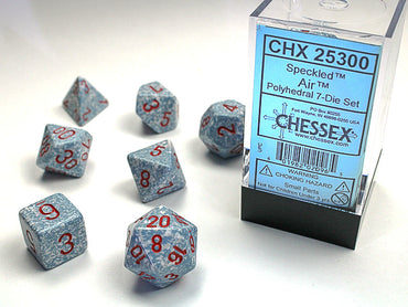 Chessex Dice (7pc) Speckled Air CHX25300