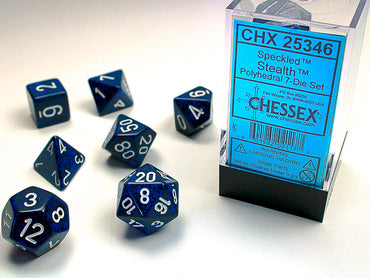 Chessex Dice (7pc) Speckled Stealth CHX25346