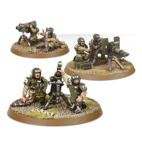 Cadian Heavy weapons Squad | Pandora's Boox