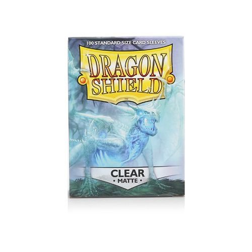 Dragon Shield Clear Matte (100 pk) Clear | Pandora's Boox